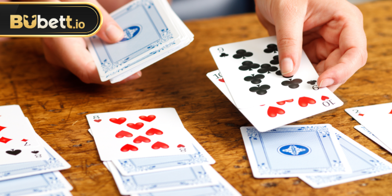 Giao diện bubet hiển thị đầy đủ điểm, lá bài, kết quả thắng – thua