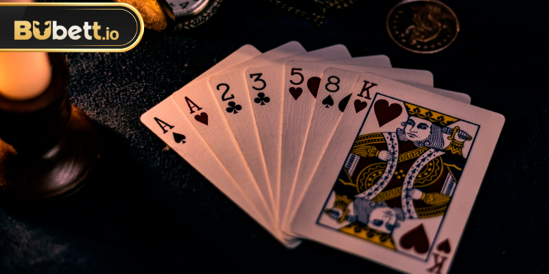 Giao diện Poker tại Bubet mô phỏng sòng bài quốc tế, kết hợp giữa chiến thuật và tâm lý đấu trí.