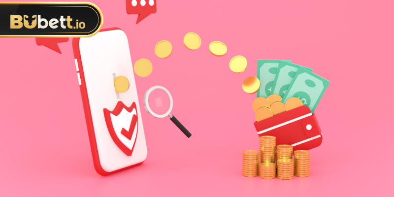 Giao diện rút tiền Bubet trực quan, xử lý lệnh tự động chỉ trong vài phút.